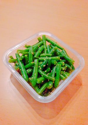 誰でも簡単☆いんげんのごま和え-レシピのメイン写真