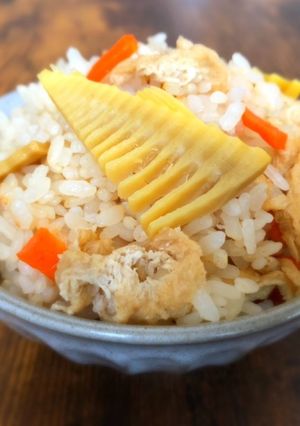 味付け簡単♪たけのこご飯 2合分-レシピのメイン写真