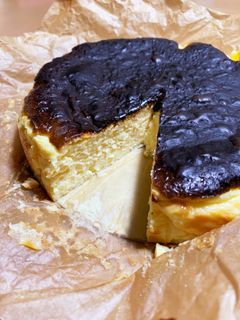 バスクチーズケーキ-レシピのメイン写真