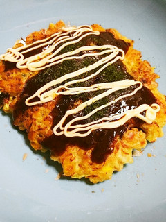簡単ランチに!余った食材でお好み焼き-レシピのメイン写真