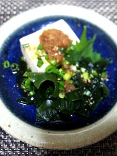 ワカメと豆腐のサラダ♪-レシピのメイン写真