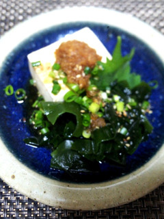 ワカメと豆腐のサラダ♪-レシピのメイン写真