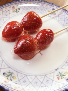 簡単いちご飴-レシピのメイン写真