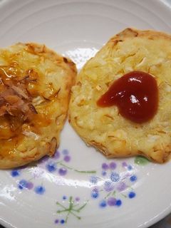 オーブンで!ひとくち~キャベツのお焼き-レシピのメイン写真