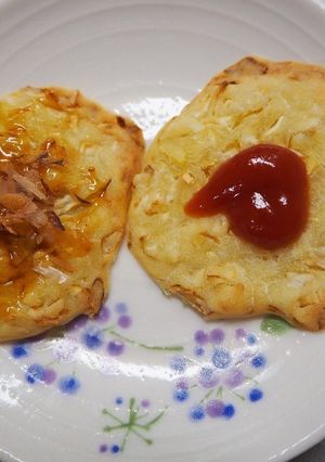 オーブンで！ひとくち～キャベツのお焼き-レシピのメイン写真