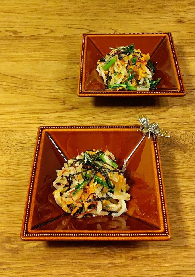 もやしと海苔の甘酢和え-レシピのメイン写真