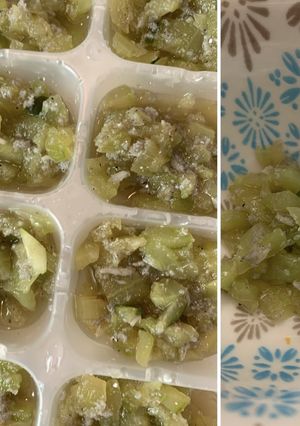 離乳食初期〜中期きゅうりとしらすの煮込み-レシピのメイン写真
