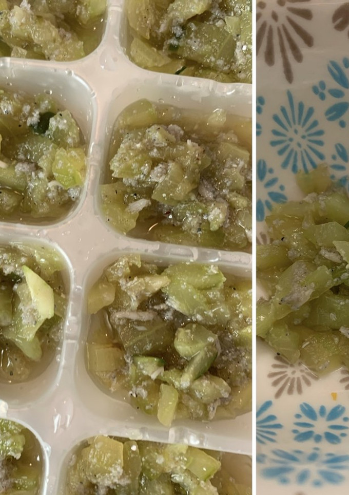 離乳食初期〜中期きゅうりとしらすの煮込み-レシピのメイン写真