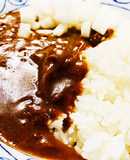 二つの食感が楽しめる欧風カレー！