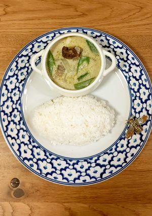 たけのことオクラのタイカレー-レシピのメイン写真