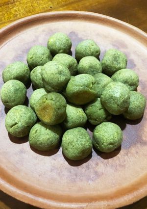 ジェノベーゼでポンデケージョ-レシピのメイン写真