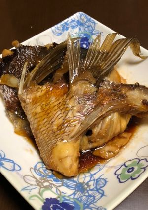 鯛のあら炊き-レシピのメイン写真