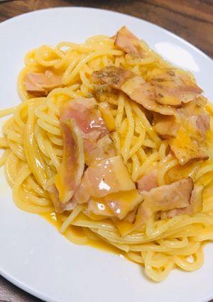 カルボナーラ-レシピのメイン写真