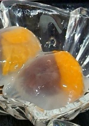 簡単!!片栗粉で作る水まんじゅう！-レシピのメイン写真
