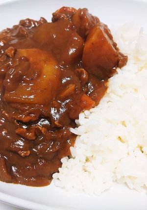 バーモンドカレー甘さプラス-レシピのメイン写真