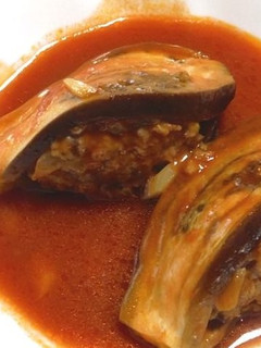 ナスのひき肉詰めのトマトソース煮込み-レシピのメイン写真
