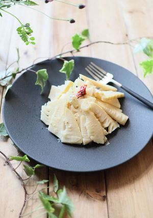 箸が止まらない♡『筍のペペロンチーノ』-レシピのメイン写真