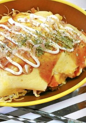 焼きそばに飽きたらオムそば風に-レシピのメイン写真