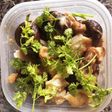 鶏胸肉と椎茸のチーズかけ