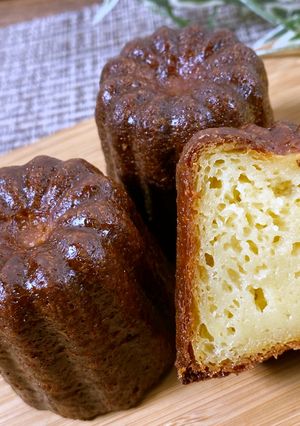 カヌレ　お家の材料でできる簡単レシピ-レシピのメイン写真