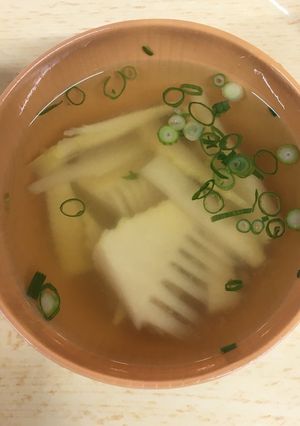 筍の生姜スープ-レシピのメイン写真
