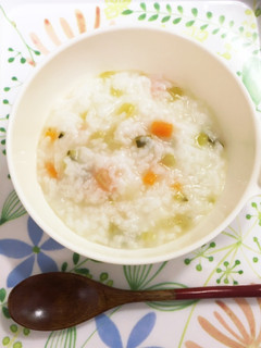 栄養たっぷり♡野菜がゆ 〜炊飯器で〜-レシピのメイン写真