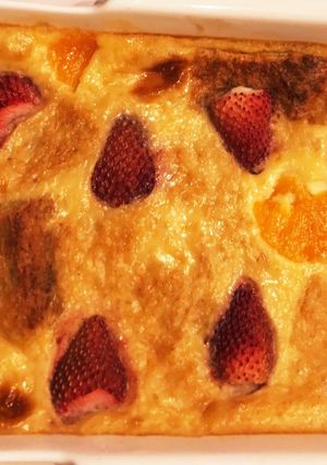 我が家のフルーツグラタン（フラン）-レシピのメイン写真