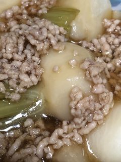 カブのそぼろ煮-レシピのメイン写真