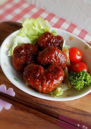 ＊うちのハンバーグソース＊お弁当にも♡-レシピのメイン写真