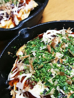 スキレットでお好み焼!-レシピのメイン写真