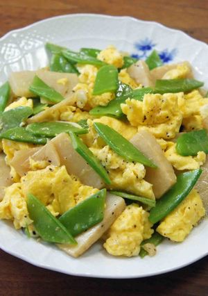 たけのこと卵の炒め物-レシピのメイン写真