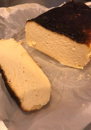簡単！低糖質バスク風チーズケーキ-レシピのメイン写真