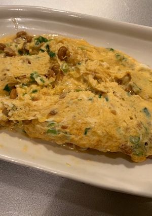 簡単納豆オムレツ-レシピのメイン写真
