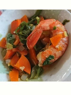 えびとオイスターの野菜炒め-レシピのメイン写真