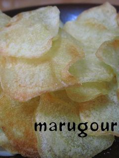 お家で☆手作りパリパリ☆ポテトチップス-レシピのメイン写真