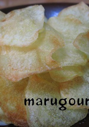 お家で☆手作りパリパリ☆ポテトチップス-レシピのメイン写真