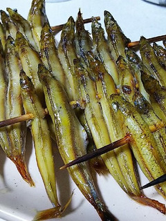 小鮎の串焼き-レシピのメイン写真