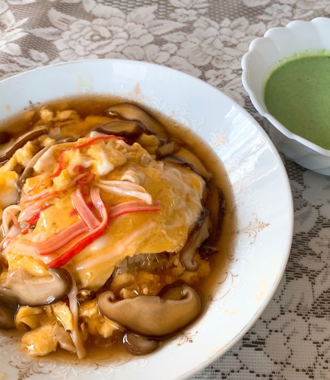 天津飯 by chi☆miz 【クックパッド】 簡単おいしいみんなのレシピが