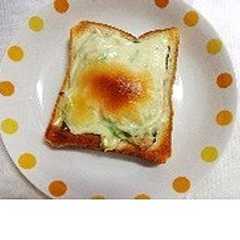 รูปของ 手軽に朝ごはん!和風ピザトースト