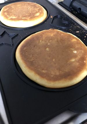 もちふわお豆腐パンケーキ　ビタントニオ-レシピのメイン写真