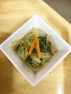 春雨と白菜の中華煮-レシピのメイン写真