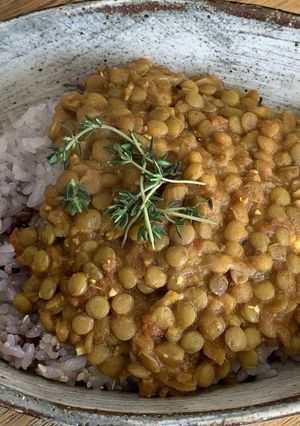 レンズ豆の速攻カレー-レシピのメイン写真