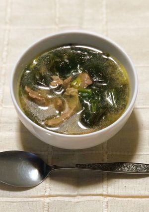 老舗焼肉店の味！韓国風激ウマ牛肉スープ-レシピのメイン写真