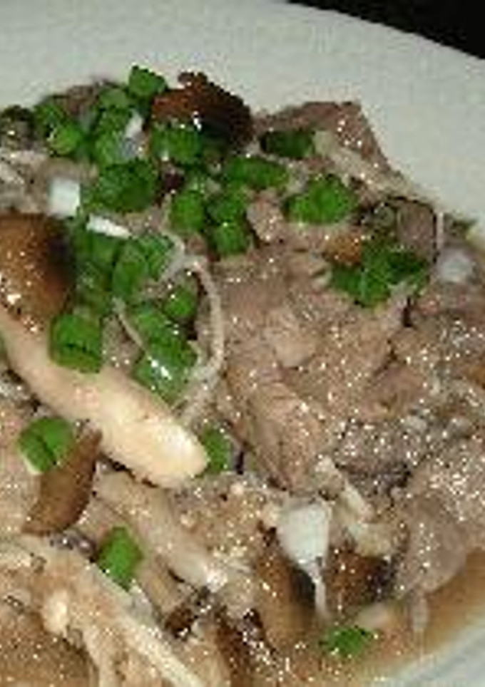 牛肉ときのこのおろしいため-レシピのメイン写真