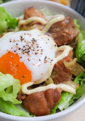 中華風ルーロー飯ミニ丼-レシピのメイン写真