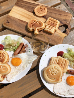 ホットケーキミックスで作る簡単!ワッフル-レシピのメイン写真