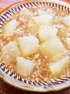 冬瓜の鶏ひき肉あんかけ-レシピのメイン写真