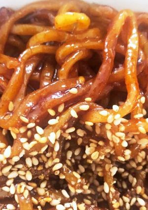 焼きそば麺で！プルダックポックンミョン-レシピのメイン写真