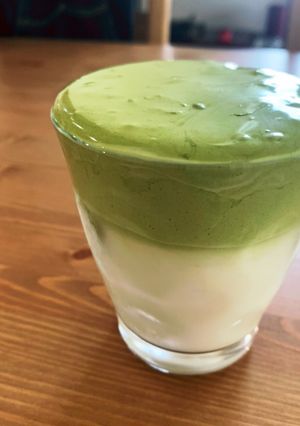 卵白不使用！ダルゴナ抹茶！-レシピのメイン写真
