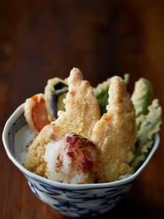 みつせ鶏ささみとり天丼 ~梅おろしがけ~-レシピのメイン写真
